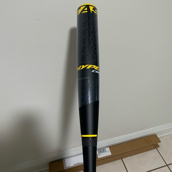 BRAND NEW IN BOX 2023 EASTON BB23HC Hype Comp -3 BBCOR Baseball Bat Black Yellow - Picture 8 of 12
